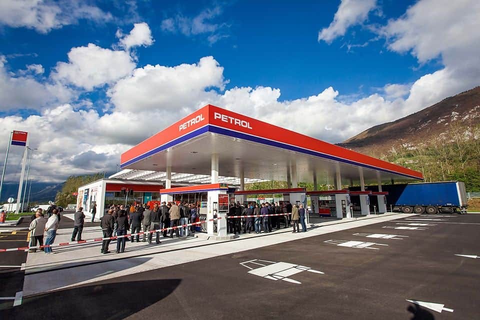 Otvoritev novega bencinskega servisa Vipava