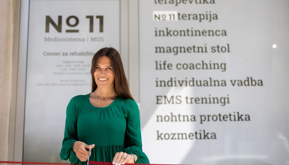 Organizacija odprtja Centra za rehabilitacijo N°11 v Ljubljani. Agencija za organizacijo dogodkov Paideia Events.
