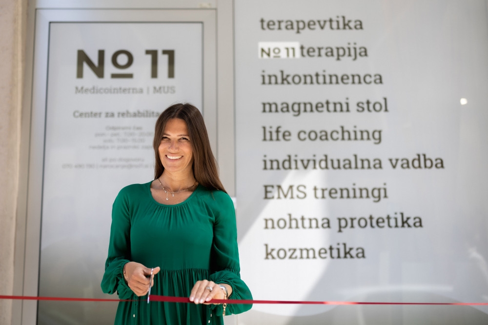 Organizacija odprtja Centra za rehabilitacijo N°11 v Ljubljani. Agencija za organizacijo dogodkov Paideia Events.
