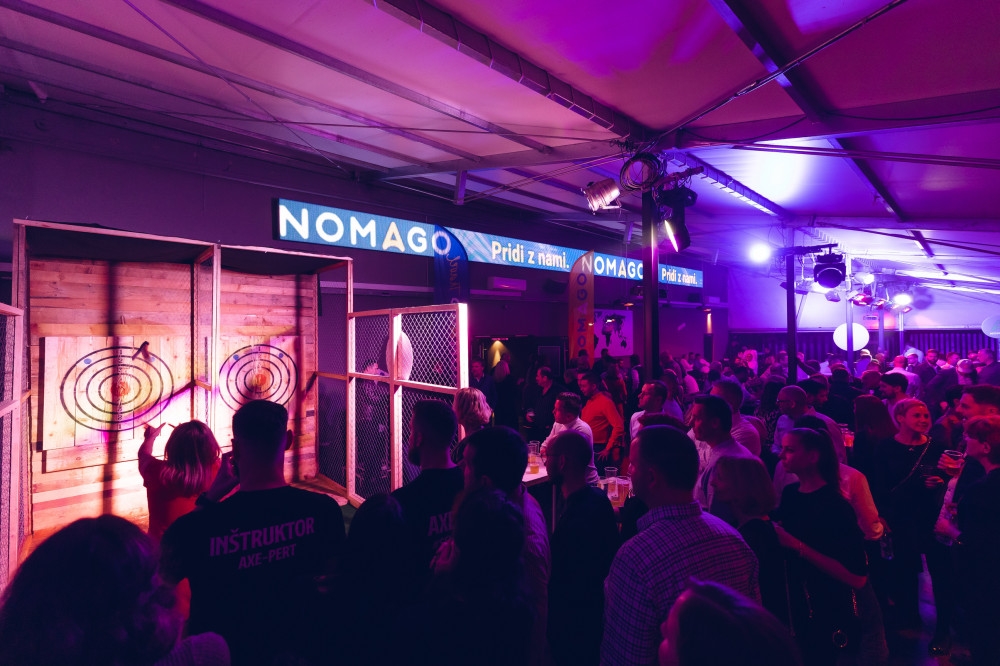 Ljubljanska Cvetličarna je bila predzadnjo novembrsko soboto prizorišče Nomago prednovoletne zaba - projekti/Paideia-Events-Nomago-2019