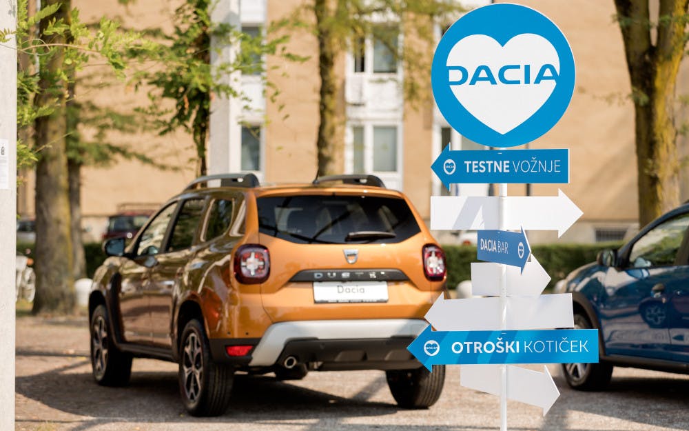 Prvi Dacia družinski piknik v regiji na ljubljanski Špici