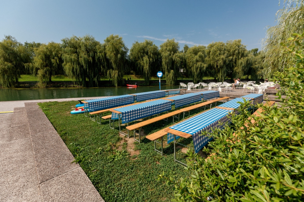Organizacija prvega Dacia družinskega piknika v regiji v parku Špica. Organizacija zabave Paideia Events.