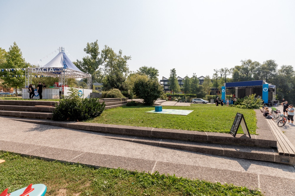 Organizacija prvega Dacia družinskega piknika v regiji v parku Špica. Dogodki v Ljubljani Paideia Events.