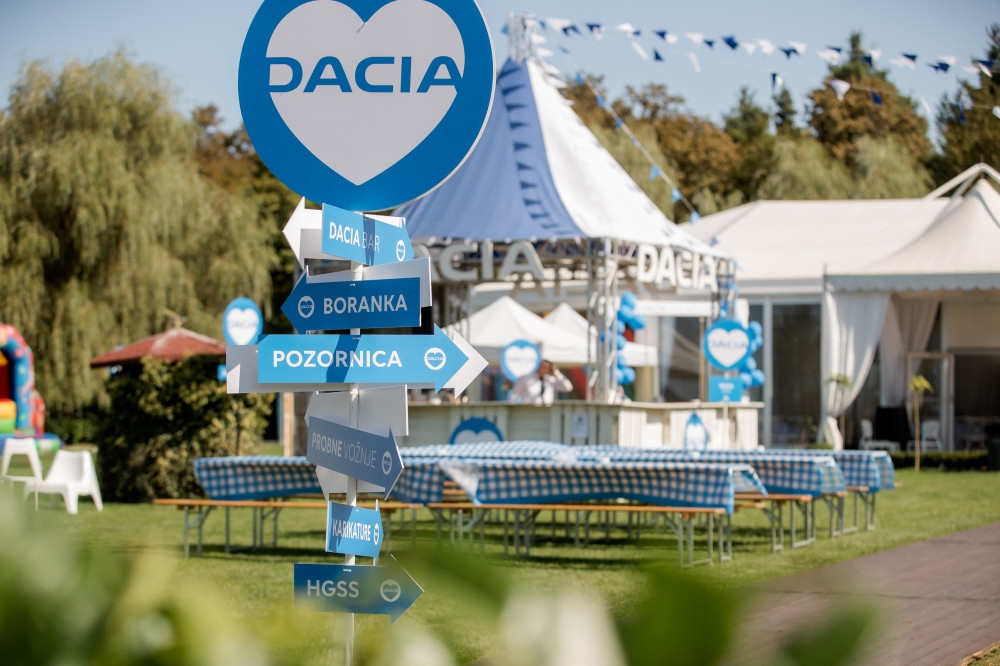 Organizacija Dacia družinskega piknika v Konjičkem klubu v Zagrebu na Hrvaškem. Organizacija dogodka Paideia Events.