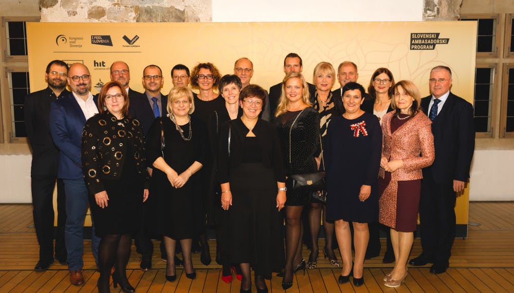 Organizacija predstavitve prvih Kongresnih ambasadork in ambasadorjev Slovenije za leto 2019 na Ljubljanskem gradu. Organizacija dogodkov Paideia Events.